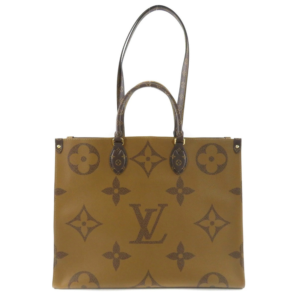 Louis Vuitton Monogram Bag OnTheGo Giant Tote Reverse Brown